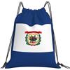 JBJGKHLP West Virginia - Zaino con stampa con bandiera dello Stato della Virginia occidentale, borsa da fitness portatile per donne e