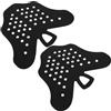 TOPPERFUN Inserti Migliorato in Immersione Pezzi TPE Nero 2 per Pinne e Supporto Modellante Comfort Allenamento Professionale Snorkeling