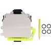 Arithmetix Immersioni subacquee 3 pannelli Scrittura da polso Ardesia da immersione con matita Strumenti di comunicazione subacquea UW 193N Nessuna attrezzatura in legno ABS luminoso (UW-193W sin luminosa)