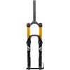 KANGXYSQ Forcella Pneumatica MTB 26/27.5/29 Asta Dritta 1-1/8 Pollice Blocco Manuale/Remote Discussione 130mm Freno A Disco Asse Trasversale 100mm*15mm Regolazione del rimbalzo(A Gold,26inch)