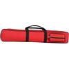mophrati Porta Stecche divisorio Interno per Mazze da Biliardo, per riporre Le Forniture da Biliardo, Custodia per Stecche da a 7 buche Realizzata in Tessuto, Rosso, 83x14x7cm