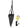 SIXRUN Set Galleggiante per Ancora da 24 Pollici per Carichi Pesanti per Stabilizzare Kayak e Gommoni da Pesca in PVC Arancione (Black)