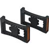 Caswynlife SM-PD22 Adattatori per pedali piatti per M540 M520 - Coppia di convertitori per tacchetti per mountain bike SPD, 69 g