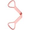 zwxqe Esercise Stretch Bands, Stretching Fitness Workout Equipment, Figura 8 Non Slip Handles Resistenza Band, Muscolo Strength Training Band for Women Men Home Gym Pilates Yoga, 18.11x1.38x0.39 inch