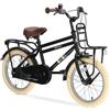 Deryan Cooper - Bicicletta per bambini da 16 pollici, con cavalletto, sella e manubrio regolabili, per ragazzi e ragazze, da 4 a 8 anni, colore nero
