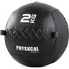 PhysKcal Wall Ball, Soft Medicine Ball, Antiscivolo per Allenamento | Pelle sintetica antiscivolo per WOD e HIIT. Assorbe gli urti & ideale per attrezzatura palestra casa.