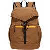 Baoblaze Zaino Tessuto Zaino da Viaggio Borsa Spalla Zaino Escursionismo Poliestere Nylon Multi Tasche Leggero Pratico Adatto a Escursioni Giornaliere Utilizzo Quotidiano, Marrone, Kaki