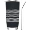 Generic 20oz ha il messaggio Tumbler, acciaio inossidabile ha isolato i bicchieri del caffè