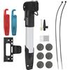 AOWINHIT DUUTI Kit di Riparazione Pneumatici per Bici, Set di Attrezzi Gonfiabili Portatili con Toppe e Ago per Ciclisti, Design Compatto e Leggero, Senza Gel, 1 Set