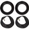 Happysnow 10 10 X 2.5 80/65-6 Strada Scooter Elettrico Addensare Il Pneumatico Gonfiabile per Zero 10X Parte Pneumatica