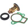 Mlswmkf Kit termostato 140F 60C adatto Compatible With di raffreddamento motore fuoribordo 4 tempi 2,5-450 HP F9.9 F15 F100 66M-12411-01 6G8-12411-00