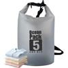 Gungtj Borsa Impermeabile Organizer Leggero Arrotolabile Per Trekking