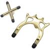 Tubayia Snooker Rests Spider e Metal Cross Pool - Set di accessori antiscivolo per stecche da biliardo