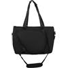 KQFCAZRE Borsa a Tracolla da Badminton per Uomo E Donna, Borsa Tote per Racchette da Badminton E Racchette da Squash, Nero