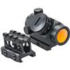Hauska Tactical Red DOT Sight 1x25 2 MOA 1 inch Height 1/3 co-Witness Mirino Punto Rosso Visore per Caccia & Softair