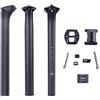 YHESEN ESEN SP 3 K Fibra di carbonio opaca, 27,2/31,6 mm x 350/400 mm, reggisella per MTB/BMX