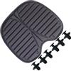Housoutil Cuscino Rialzate e Eva Antiscivolo Sedile a Design Kayak per Ergonomico Superficie Strisce per attività Outdoor su Barca da Pesca