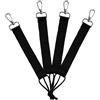 Generisch Corda Da Snowboard In Nylon Set di 4 Cordini Portatili da Snowboarding,