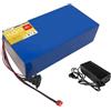 HJGHY ,48v 26ah, Batteria al Litio Ricaricabile da 48 V 8 Ah 10,4 Ah 15,6 Ah 20,8 Ah 26 Ah 30 Ah, Pacco batterie al Litio da 48 Volt per Motore di Mountain Bike con Caricabatterie