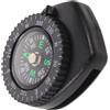 DEEPCRAFF Bussola da Polso Slip-on per Immersione Subacquea in Abs Nero Navigazione Precisa e Design Compatto per Immersioni e Attività in Oceano