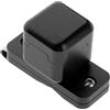 KQFCAZRE Porta Gessetti Porta Stecche da Biliardo, Porta Gessetti, Scatola in Metallo con Clip, Nero