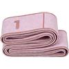 Generisch Fasce di resistenza - Fascia elastica lunga 2 m, per allenamento della a 4 livelli, cinghie segmentate, attrezzi per lo sviluppo muscolare Pilates, allenamento numerato, yoga, palestra, fitness
