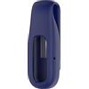 NovemFoal Protecitve - Accessorio con clip in silicone compatibile con Fitbit Air Fitness Tracker, supporto sicuro portatile indossabile, colore: blu navy