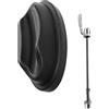 NUOBESTY 1set Supporto Ruota Anteriore per Allenatore Bici Blocco Stabile per Bici da Corsa e Mountain Bike Accessorio per Cavalletto Allenamento Ciclismo Indoor