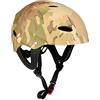 KQFCAZRE Casco Sport Acquatici Regolabile con Interno Eva Antishock 11 Prese d'Aria Protezione Orecchie Adatto per Bambini E Adulti Kayak, Verde