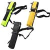 SageFurned Borsa protettiva per bottiglie subacquee, 0,5 l, per serbatoio ad aria compressa, in poliestere, impermeabile, robusta, giallo, verde, nero, 35 x 7 x 6 cm