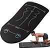 zwxqe Fitness Workout Pad, Cofortable Exercise Mat, Floor Protector, 59 x 24 Inch Non-Slip Allenamento Carpet, Foldable Yoga Rug Cushion, Ab Roller Mat for Gym Equipment