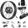 BAFANG 48V Kit Conversione Bici Elettrica G062 Motore Posteriore 20 26 | Display Batteria Opzionale - Kit Conversione Fat Tire Ebike per Bici City, Neve, Spiaggia e MTB con Dropout 175mm