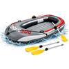 TK Gruppe Timo Klingler Gommone gonfiabile 220 x 110 cm - per bambini e adulti con padel e corde - barca gonfiabile - barca a remi & barca