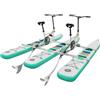 BYUAK Bicicletta gonfiabile per 2 persone con pontoncino multiplo