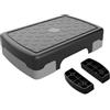KQFCAZRE Stepper Aerobico, Pedana di Equilibrio Stabile E Antiscivolo, Attrezzo per Allenamento Cardiovascolare.