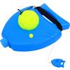 Genérico Allenatore di tennis, dispositivo di pratica del tennis, 22 x 18 x 5 cm, palline di rimbalzo, con palla di corda portatile, pratica di auto-allenamento, per principianti, esercizio sportivo, cortile