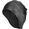 Tbest Cuffia da nuoto, impermeabile silicone solido, copricapo ergonomico comodo durabile, for adulti uomo donna nuoto fitness sport acquatici