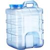 KQFCAZRE Contenitore per Acqua da Campeggio Barile di Stoccaggio dell'Acqua con Coperchio Borraccia per Acqua Potabile Secchio per Acqua Borraccia per Zaino