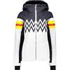 CMP Giacca da Sci Bicolor, Donna, Bianco, 50