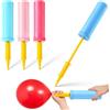 COM-FOUR® pompa a sfera, pompa ad aria, pompa a mano con ago valvola | soffietto per palloni sportivi - palloni da calcio - pallavolo - pallacanestro