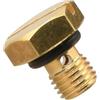 ZYPMoTo Vite di Scarico della vaschetta del Galleggiante del carburatore 6H3-14992 93210-04230 Compatibile con 40HP 50HP 60HP 70HP 75HP 90HP CV40 6H3-14992-00