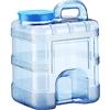 KQFCAZRE Contenitore per Acqua da Campeggio Barile di Stoccaggio dell'Acqua con Coperchio Borraccia per Acqua Potabile Secchio per Acqua Borraccia per Zaino