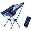 RJGFDSAPO Sedia da Campeggio Pieghevole in Alluminio e Nylon