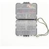 YWMJZEU Scatola da Pesca con Accessori Antiruggine Scatola con Coperchio Trasparente Impermeabile Attrezzatura per