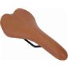 Bediffer Sella per Bici da Strada Comodo Cuscino per Biciclette, Design Ergonomico Traspirante, Materiale Morbido e Impermeabile (Marrone)