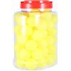 JECOMPRIS 60 Palline da Ping Pong Perfettamente Rotonde 40mm in Pp Cuciture Lisce per Sport a Casa e attività All'aperto per Principianti