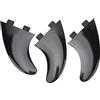 Bediffer Pinne per Tavola da Surf Fin Set PVC Resistente Facile da Usare per Longboard Paddleboard 3 Pezzi
