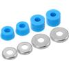 JECOMPRIS Kit di Boccole in Pu per Skateboard e Longboard Ammortizzatori per Riduzione Vibrazioni per Comfort Migliorato e Controllo Preciso Durante Lo Skating