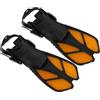 Qqmora Pinne da Snorkeling Regolabili per Nuoto con Materiale Morbido TPR Pinne da Immersione Lunghe 2 Pezzi per Un'esperienza di Snorkeling Confortevole (M)