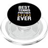 World's greatest partner Apparel co. Miglior partner di tennis mai divertente apprezzamento giocatore di tennis PopSockets PopGrip per MagSafe
